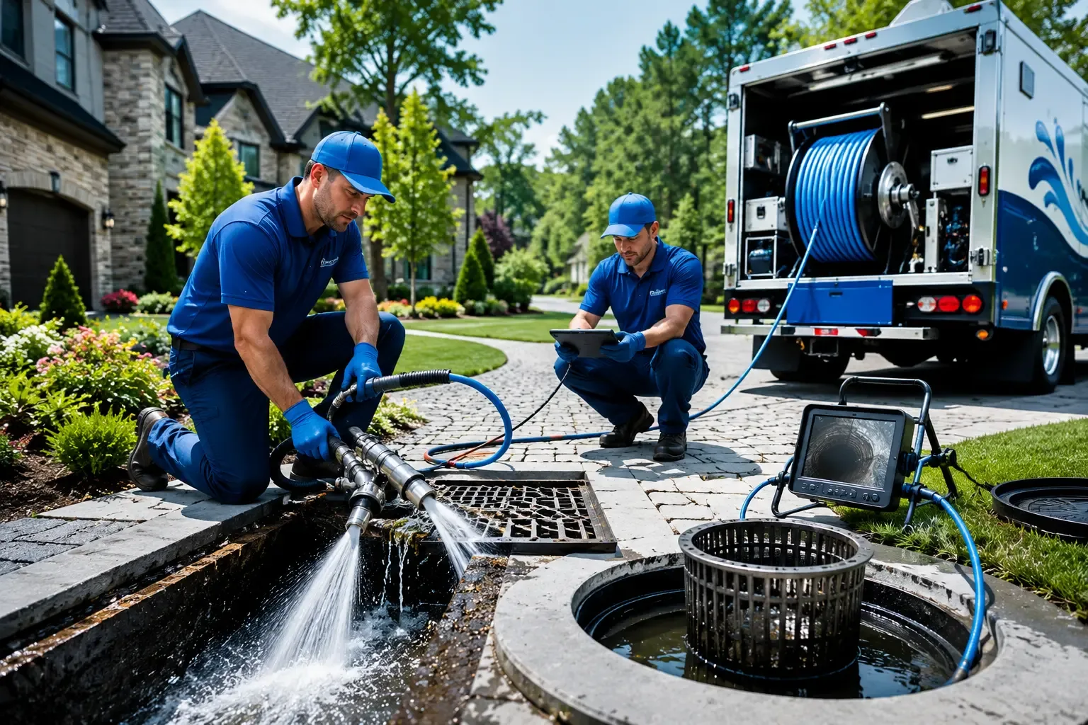 Local outdoor drain cleaning professionals in Marble Hill, GA